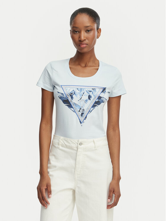 Kodas SUN15 Guess Marškinėliai · Šviesiai mėlyna