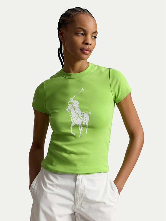 Kodas SUN15 Polo Ralph Lauren Marškinėliai · Šviesiai žalia