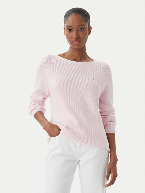 Tommy Hilfiger Megztinis · Rožinė · Regular Fit