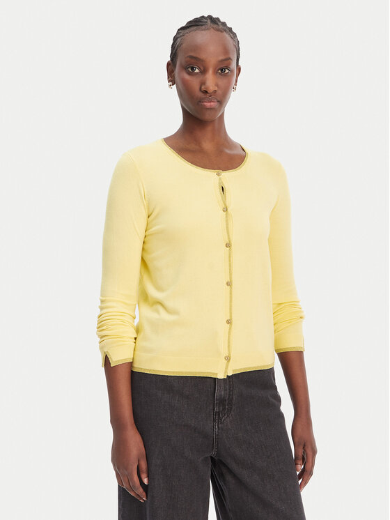 Liu Jo Kardiganas · Geltona · Regular Fit