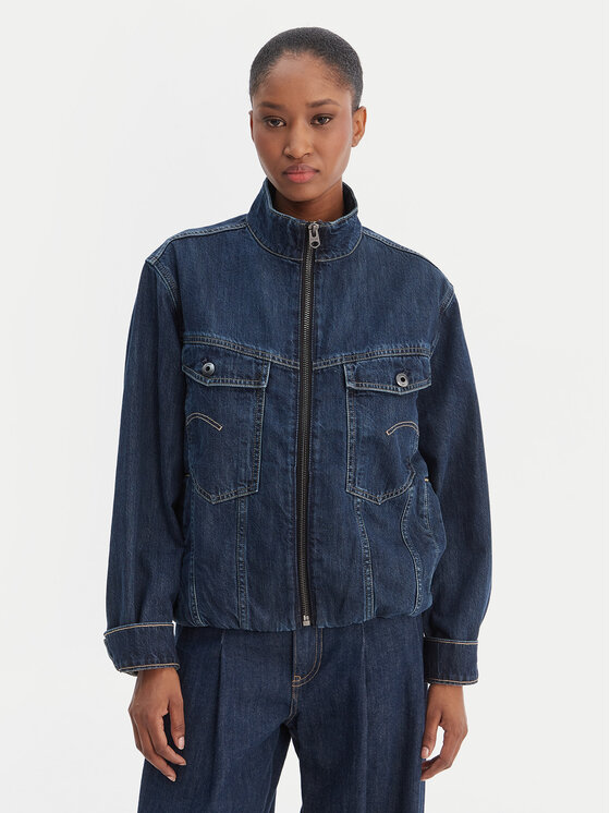 G-Star Raw Džinsinė striukė · Mėlyna