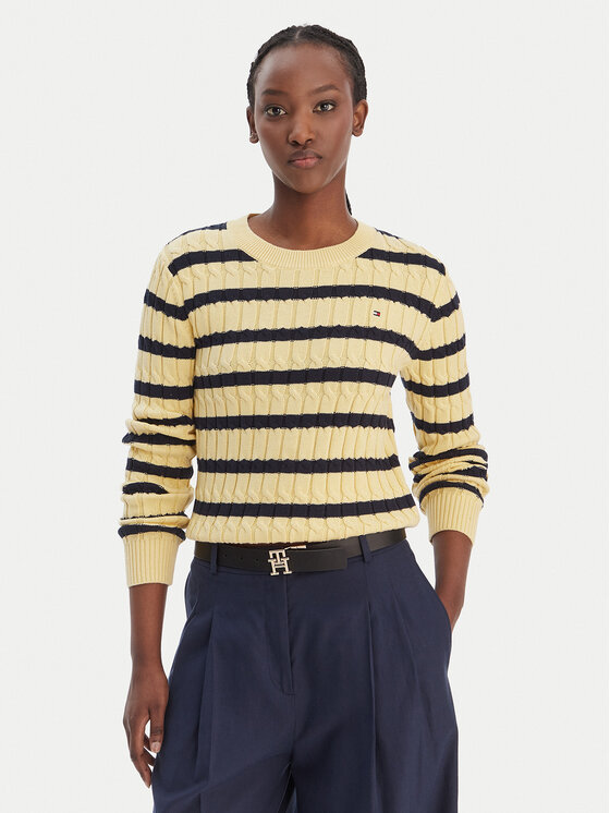 Kodas 20MAY Tommy Hilfiger Megztinis · Geltona · Regular Fit