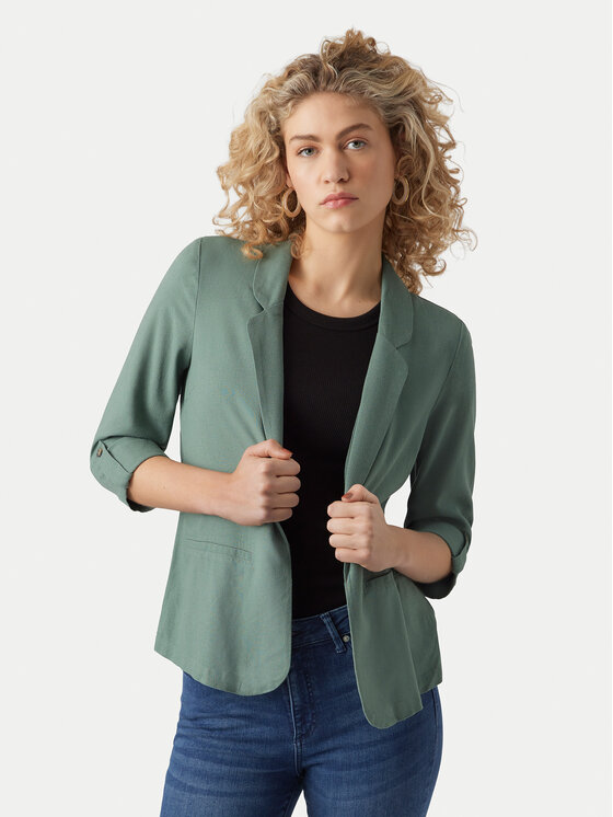Vero Moda Švarkas · Žalia · Regular Fit