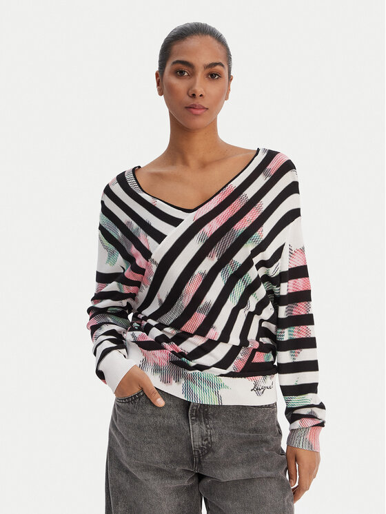 Desigual Megztinis · Spalvota · Regular Fit