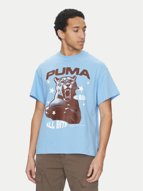 Puma Marškinėliai · Mėlyna