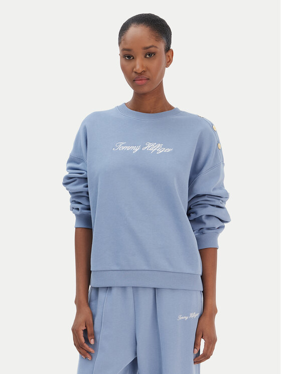 Tommy Hilfiger Džemperis · Mėlyna · Relaxed Fit