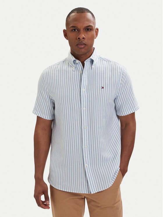 Kodas SUN15 Tommy Hilfiger Marškiniai · Šviesiai mėlyna · Regular Fit