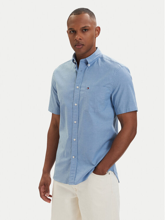 Kodas SUN15 Tommy Hilfiger Marškiniai · Šviesiai mėlyna · Regular Fit