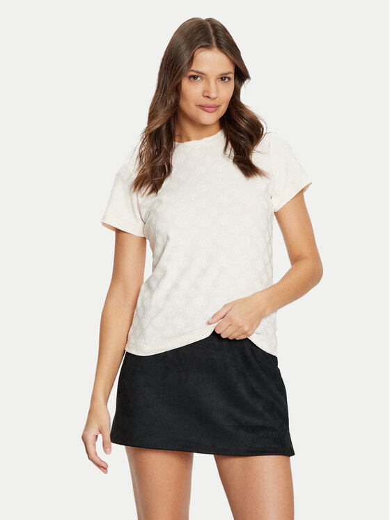 Kodas SUN15 Guess Marškinėliai · Écru