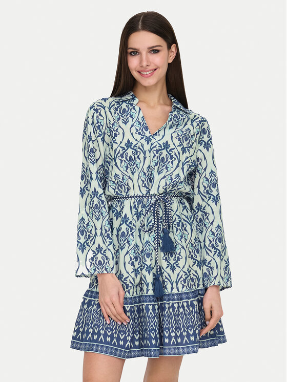 JDY Marškinių tipo suknelė · Mėlyna · Mini