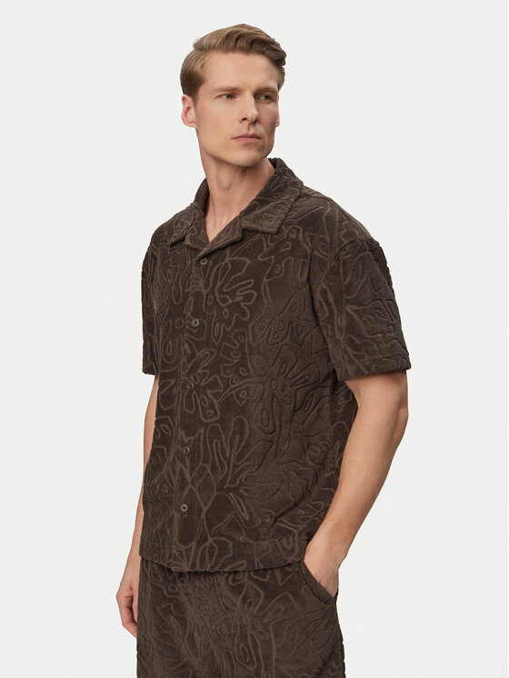 Kodas SUN15 JOOP! Jeans Marškiniai · Tamsiai ruda · Regular Fit