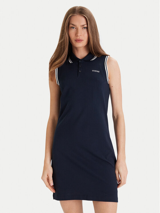 Guess Kasdieninė suknelė · Tamsiai mėlyna · Mini