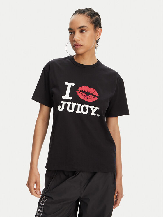 Kodas SUN15 Juicy Couture Marškinėliai · Juoda