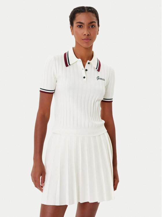 Guess Megztinis · Balta · Regular Fit