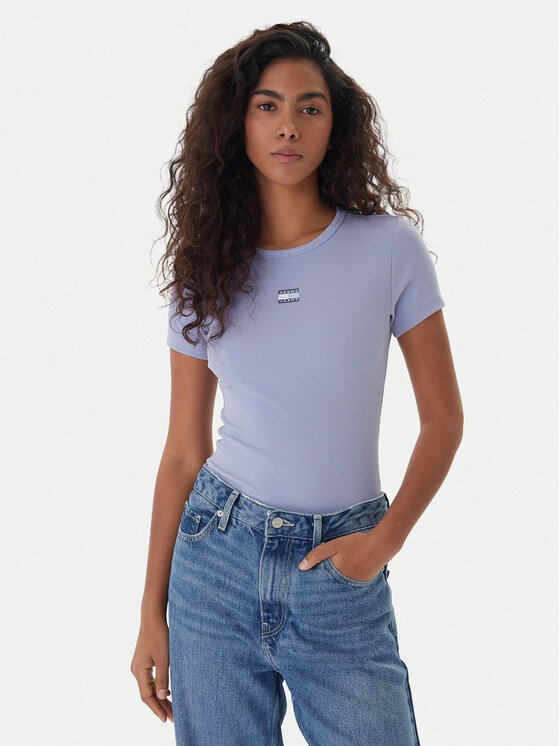 Tommy Jeans Marškinėliai · Mėlyna