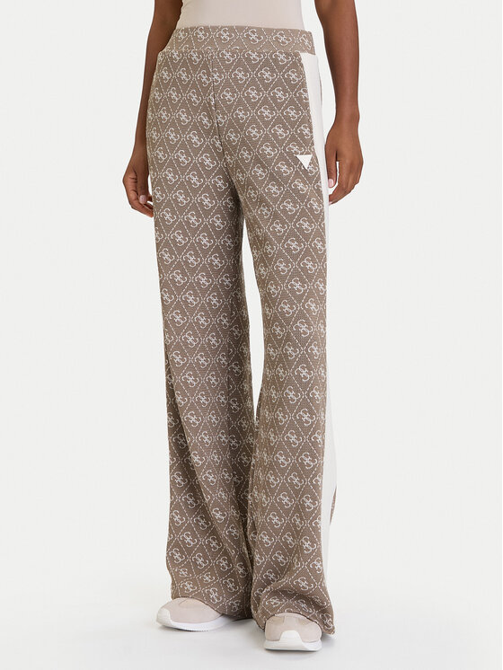 Guess Sportinės kelnės · Ruda · Relaxed Fit