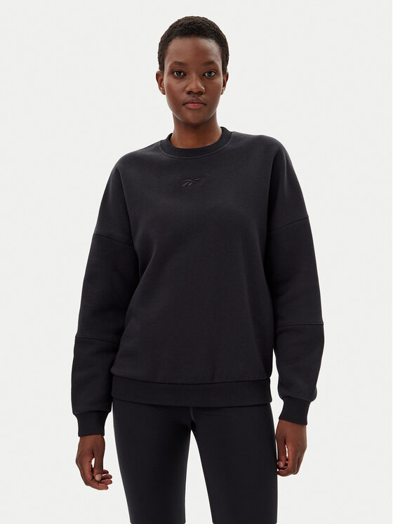 Reebok Džemperis · Juoda · Oversize