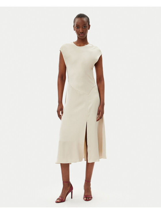 MAX&Co. Kokteilinė suknelė · Écru · Midi