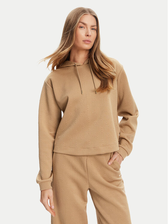 Guess Džemperis · Smėlio · Regular Fit