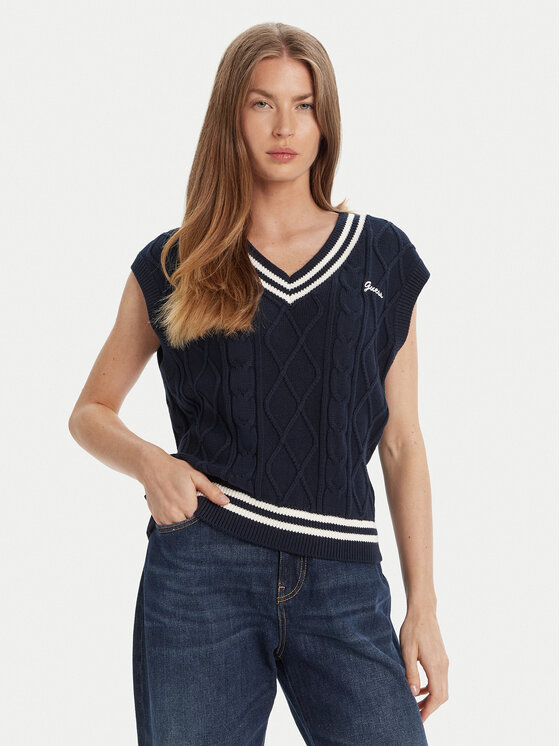 Guess Megztinis · Tamsiai mėlyna · Regular Fit