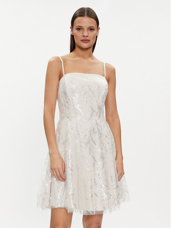 Rinascimento Kokteilinė suknelė · Écru · Mini