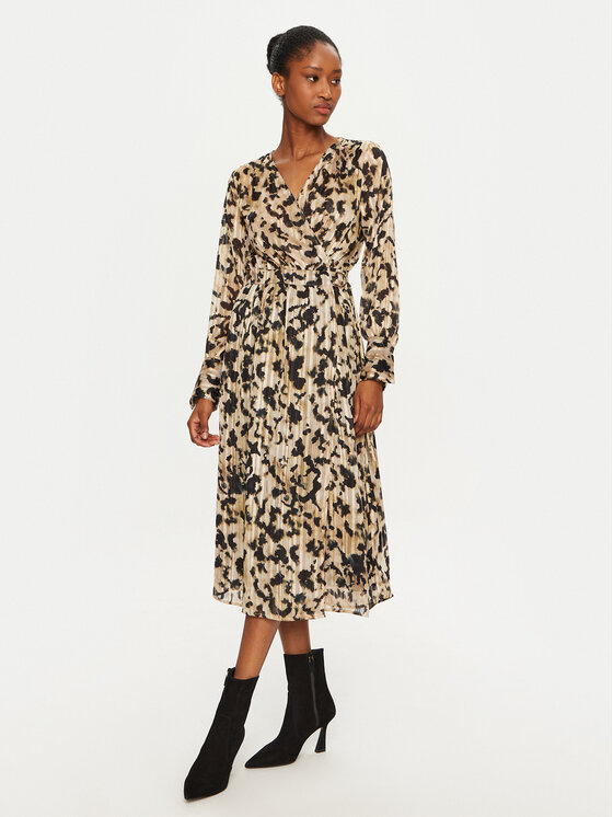 Morgan Kasdieninė suknelė · Smėlio · Midi