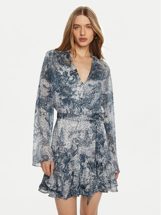 Kodas SUN15 Guess Marškinių tipo suknelė · Mėlyna · Mini