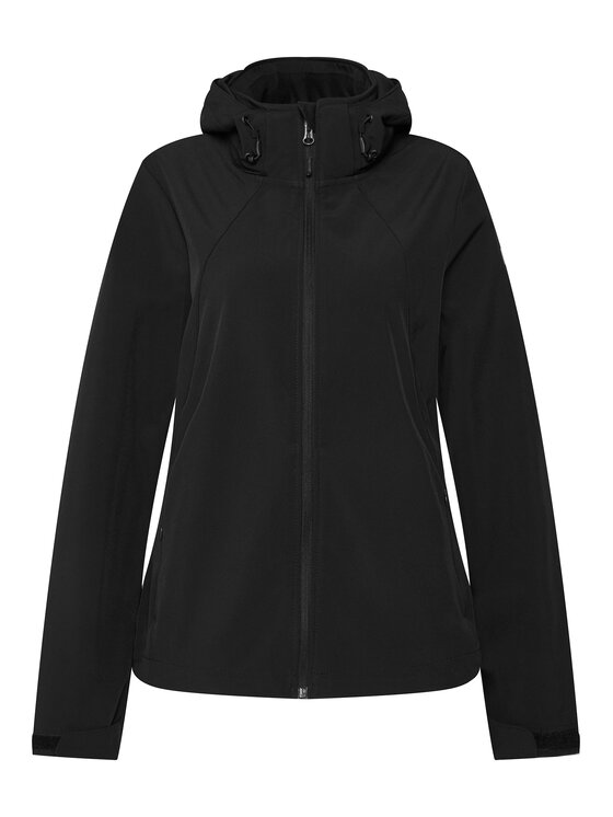 4F Striukė softshell · Juoda