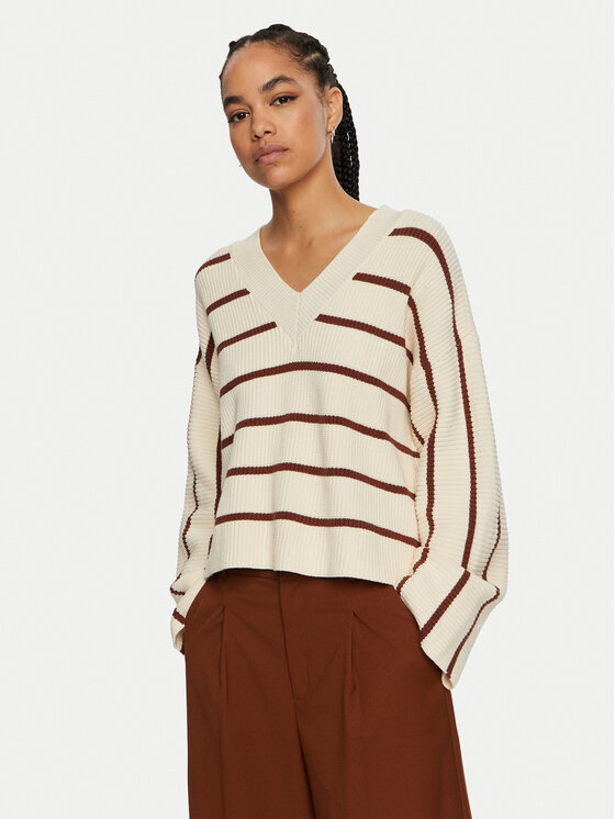 Gestuz Megztinis · Smėlio · Relaxed Fit