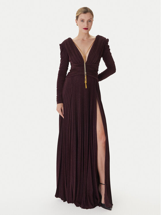 Elisabetta Franchi Vakarinė suknelė · Vyšninė · Maksi