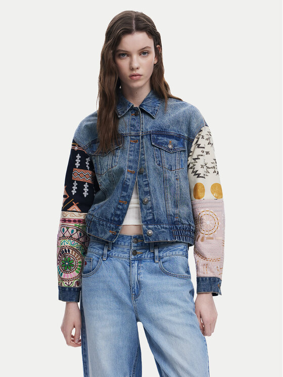 Desigual Džinsinė striukė · Mėlyna