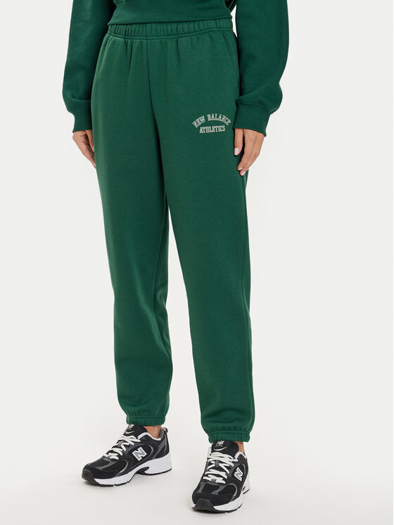 New Balance Sportinės kelnės · Žalia · Relaxed Fit