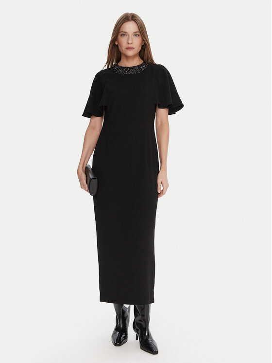 LOLA CASADEMUNT Kokteilinė suknelė · Juoda · Midi