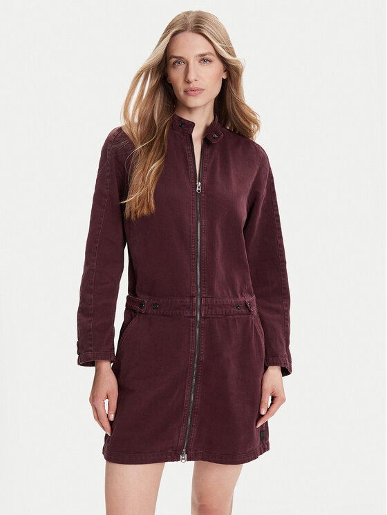 G-Star Raw Džinsinė suknelė · Violetinė · Mini