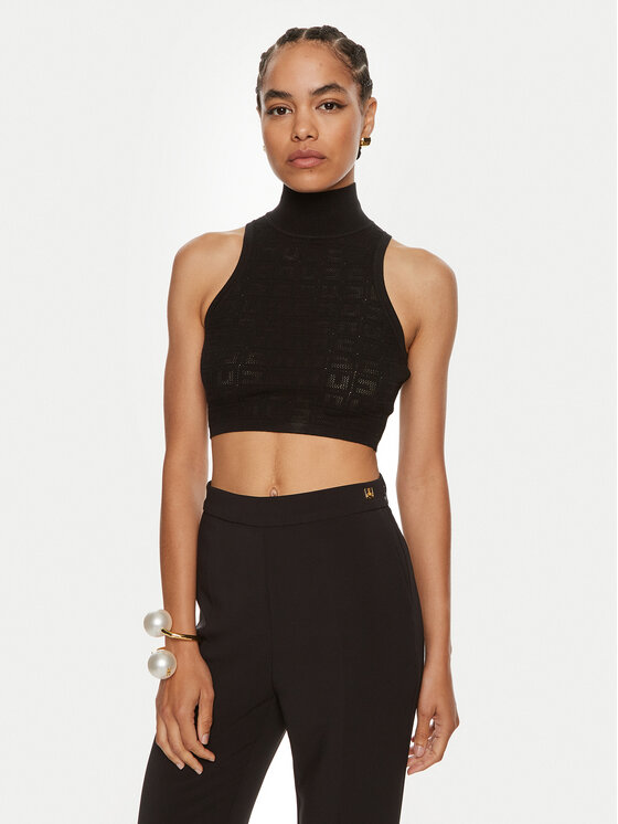 Elisabetta Franchi Golfas · Juoda · Slim Fit