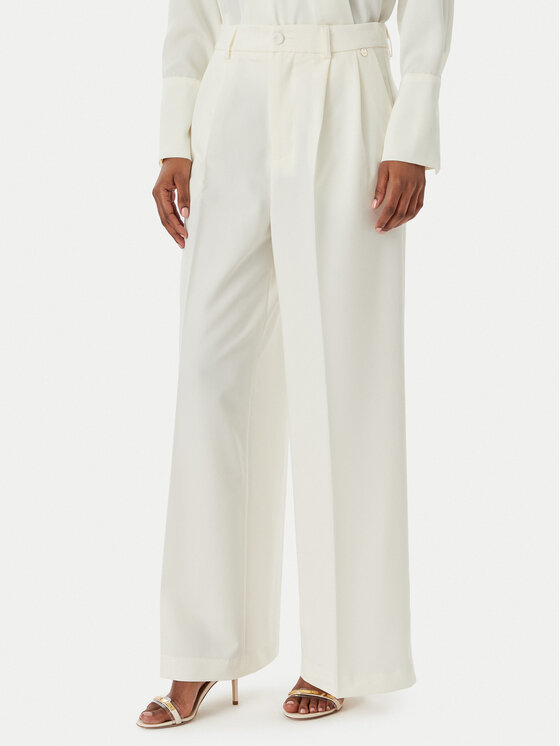 Kodas SUN15 Rinascimento Palazzo kelnės · Écru · Regular Fit