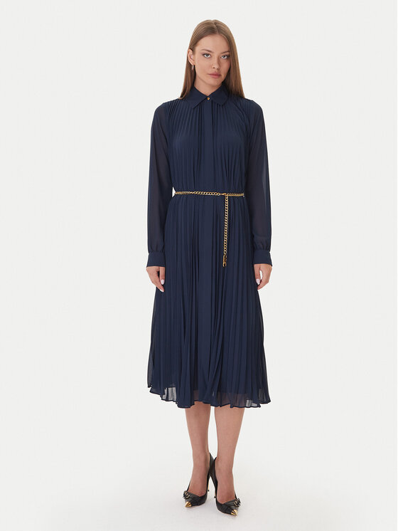 MICHAEL Michael Kors Marškinių tipo suknelė · Tamsiai mėlyna · Midi