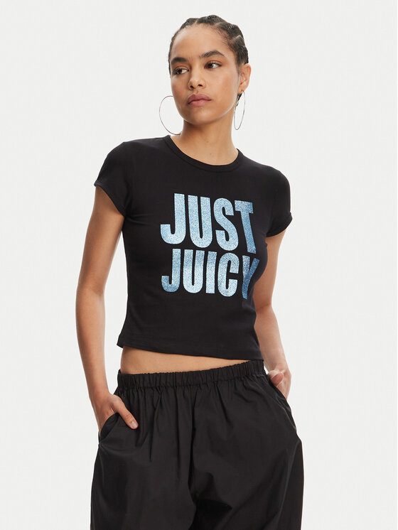 Kodas SUN15 Juicy Couture Marškinėliai · Juoda