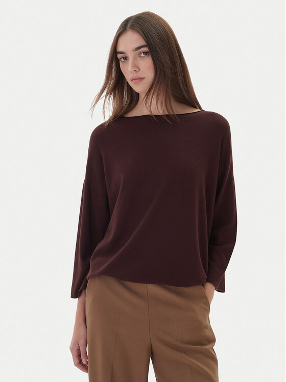 Kontatto Megztinis · Ruda · Regular Fit