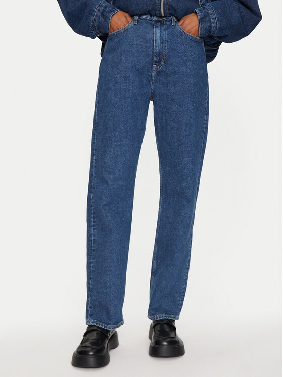 Calvin Klein Jeans Džinsai · Tamsiai mėlyna · Regular Fit