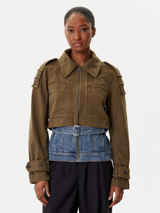 Desigual Džinsinė striukė · Žalia