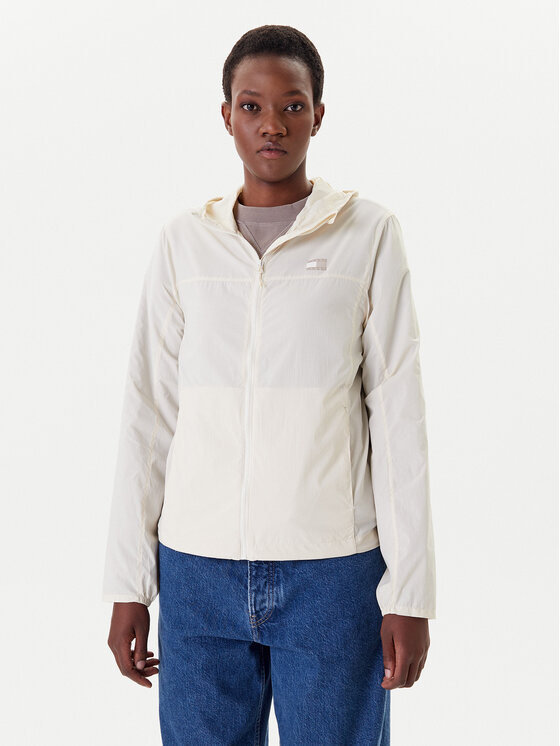 Tommy Jeans Neperpučiama striukė · Smėlio