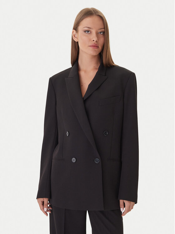 Patrizia Pepe Švarkas · Juoda · Regular Fit