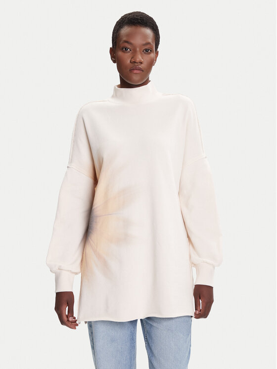 Desigual Džemperis · Écru · Relaxed Fit