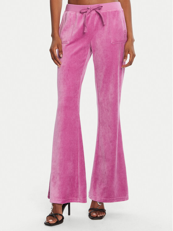 Juicy Couture Sportinės kelnės · Rožinė · Slim Fit