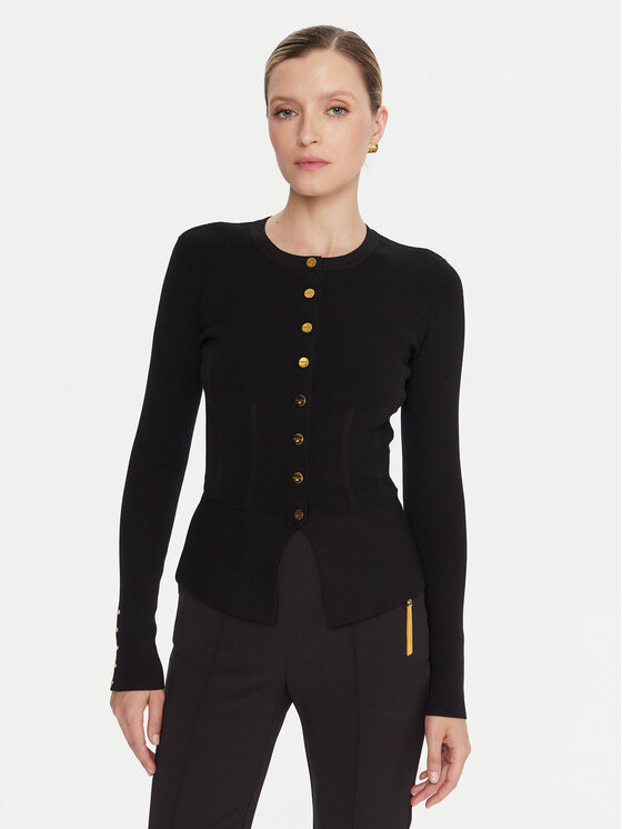 Elisabetta Franchi Kardiganas · Juoda · Slim Fit