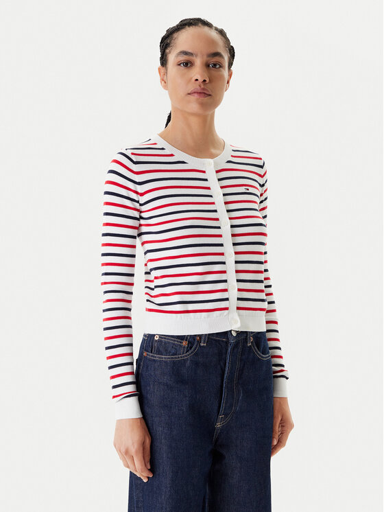 Tommy Jeans Kardiganas · Spalvota · Regular Fit