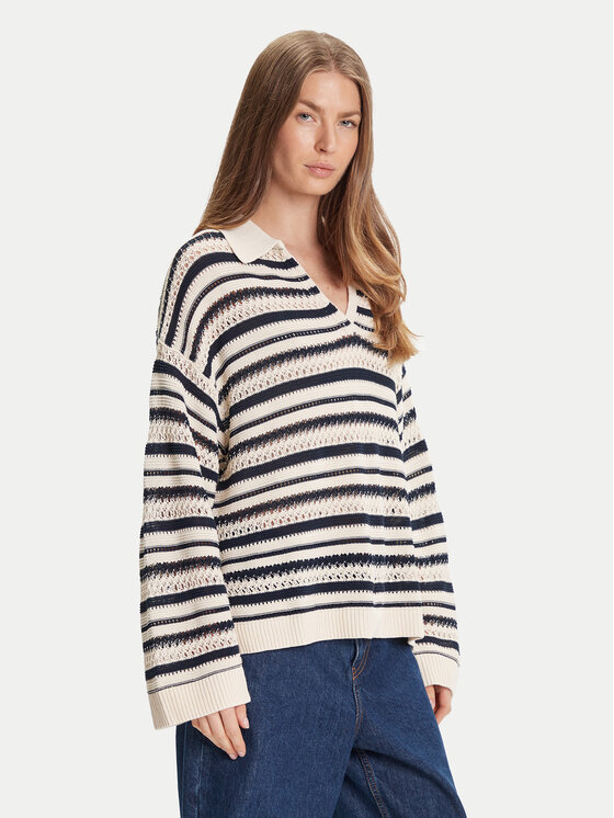 Tommy Hilfiger Megztinis · Smėlio · Relaxed Fit