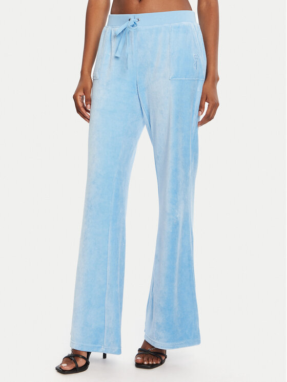 Juicy Couture Sportinės kelnės · Mėlyna · Slim Fit