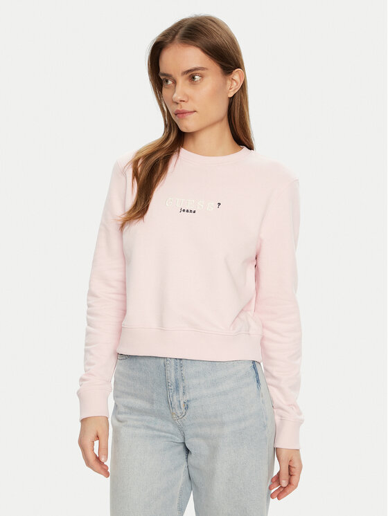 Guess Jeans Džemperis · Smėlio · Regular Fit